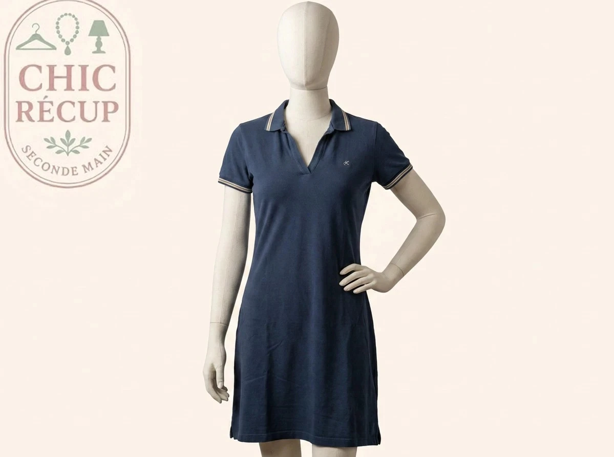 Robe polo Kaporal - M - Bleu marine - Coton